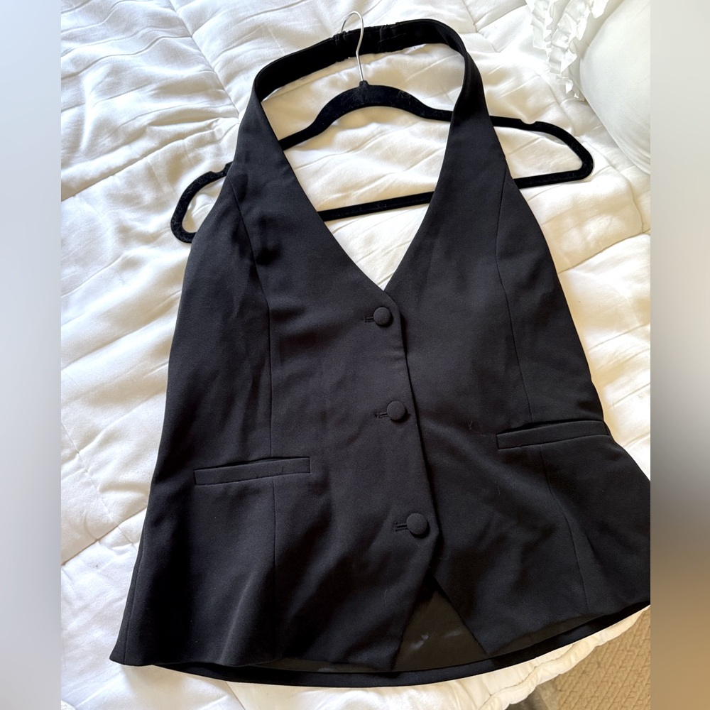 NWT Allegra K Halter Vest